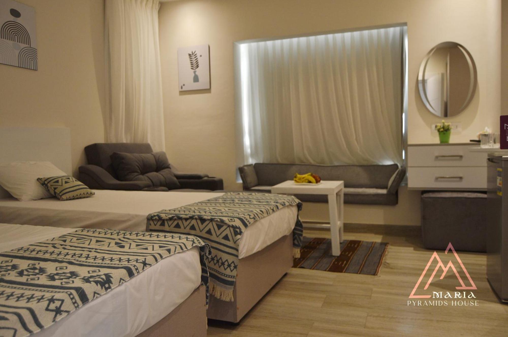 Hotel Maria Pyramids House Kafret el-Gabal Zewnętrze zdjęcie