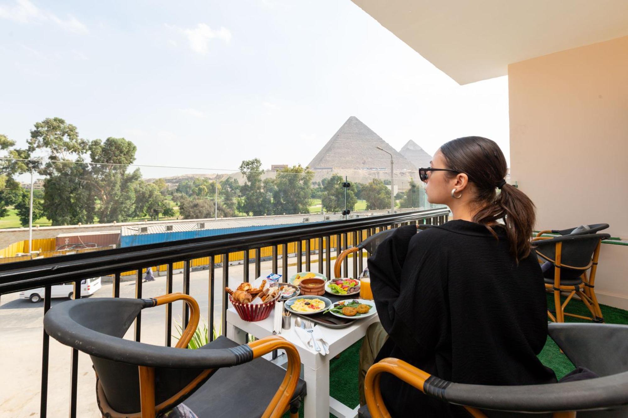Hotel Maria Pyramids House Kafret el-Gabal Zewnętrze zdjęcie