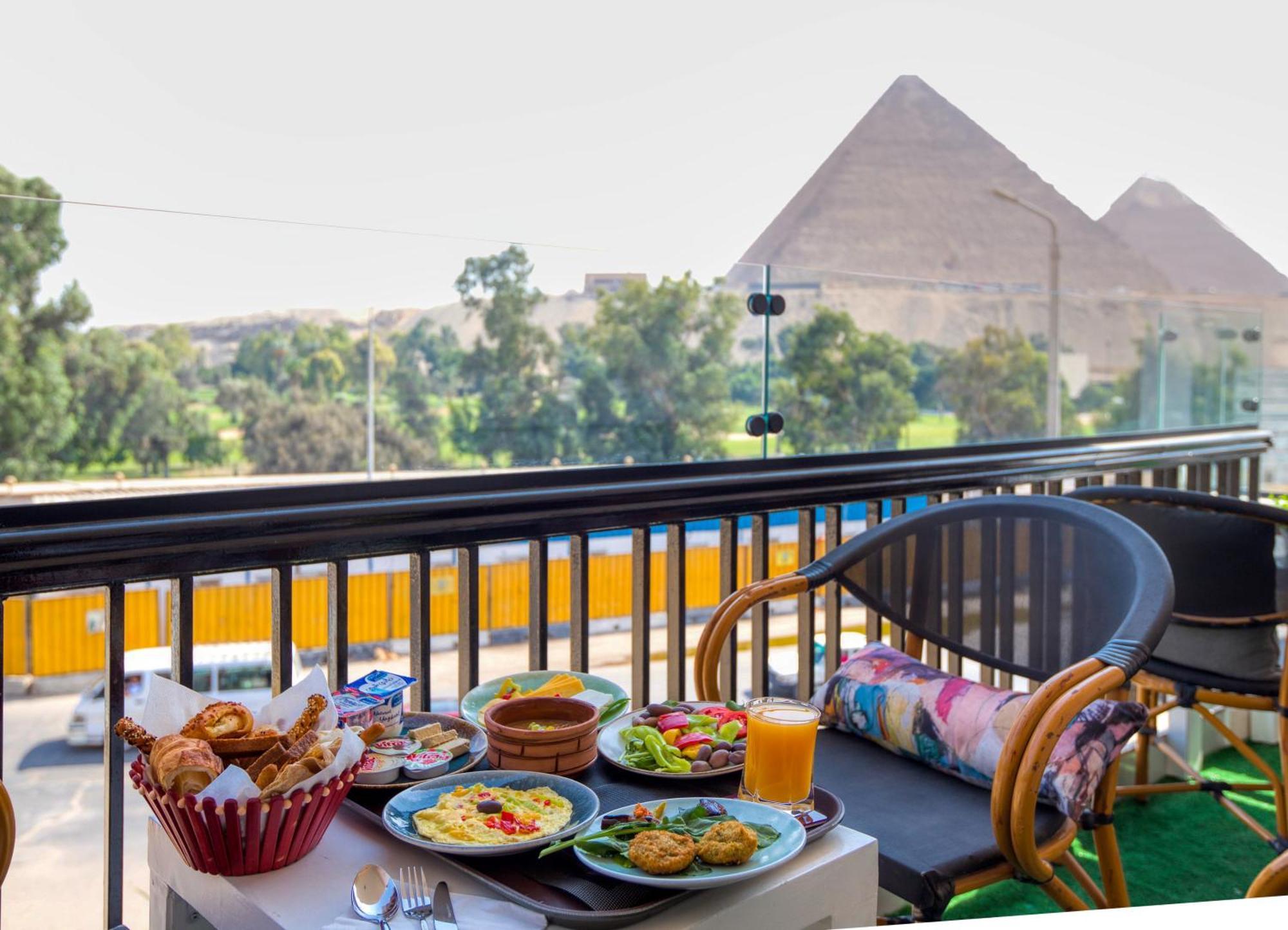 Hotel Maria Pyramids House Kafret el-Gabal Zewnętrze zdjęcie