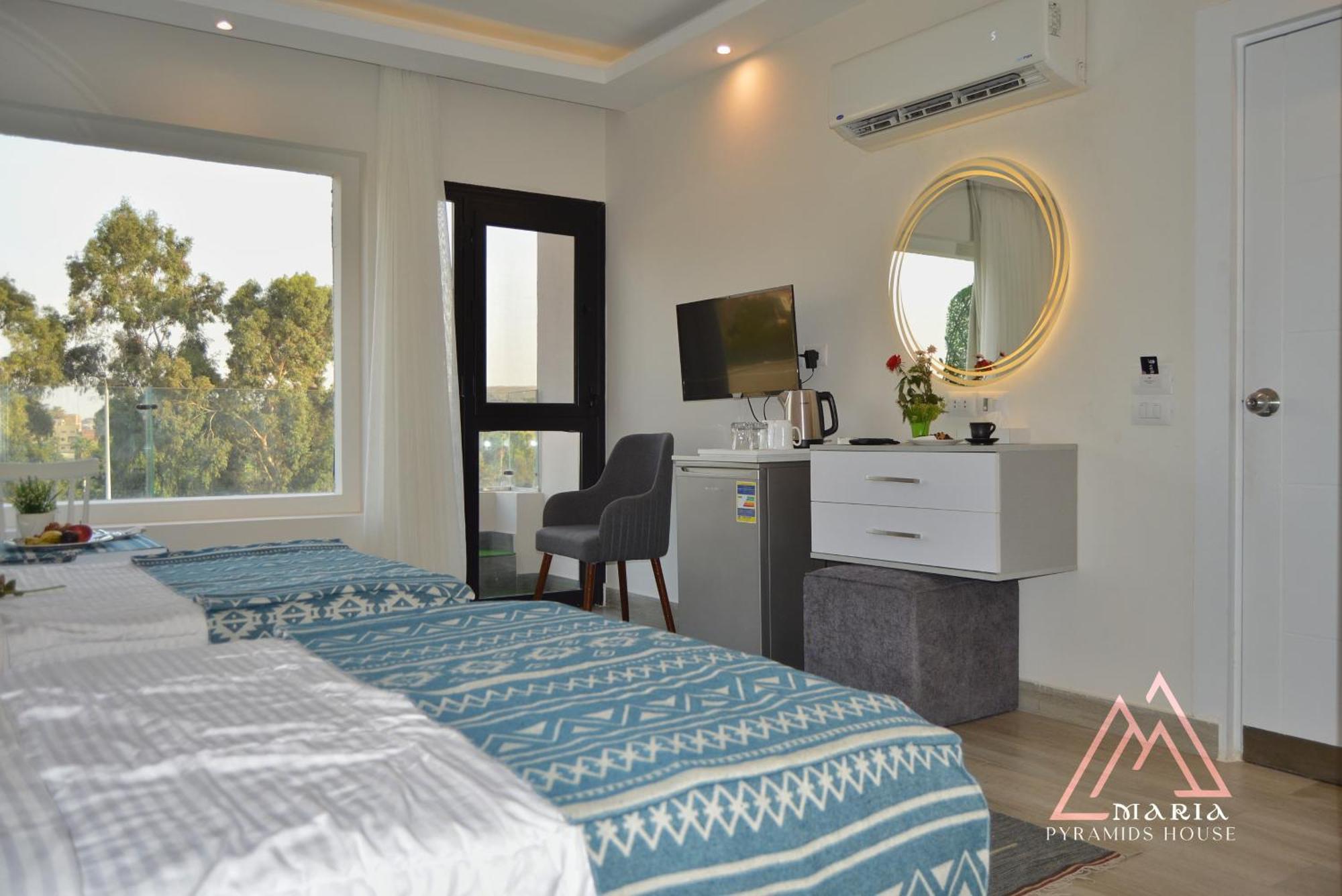 Hotel Maria Pyramids House Kafret el-Gabal Zewnętrze zdjęcie