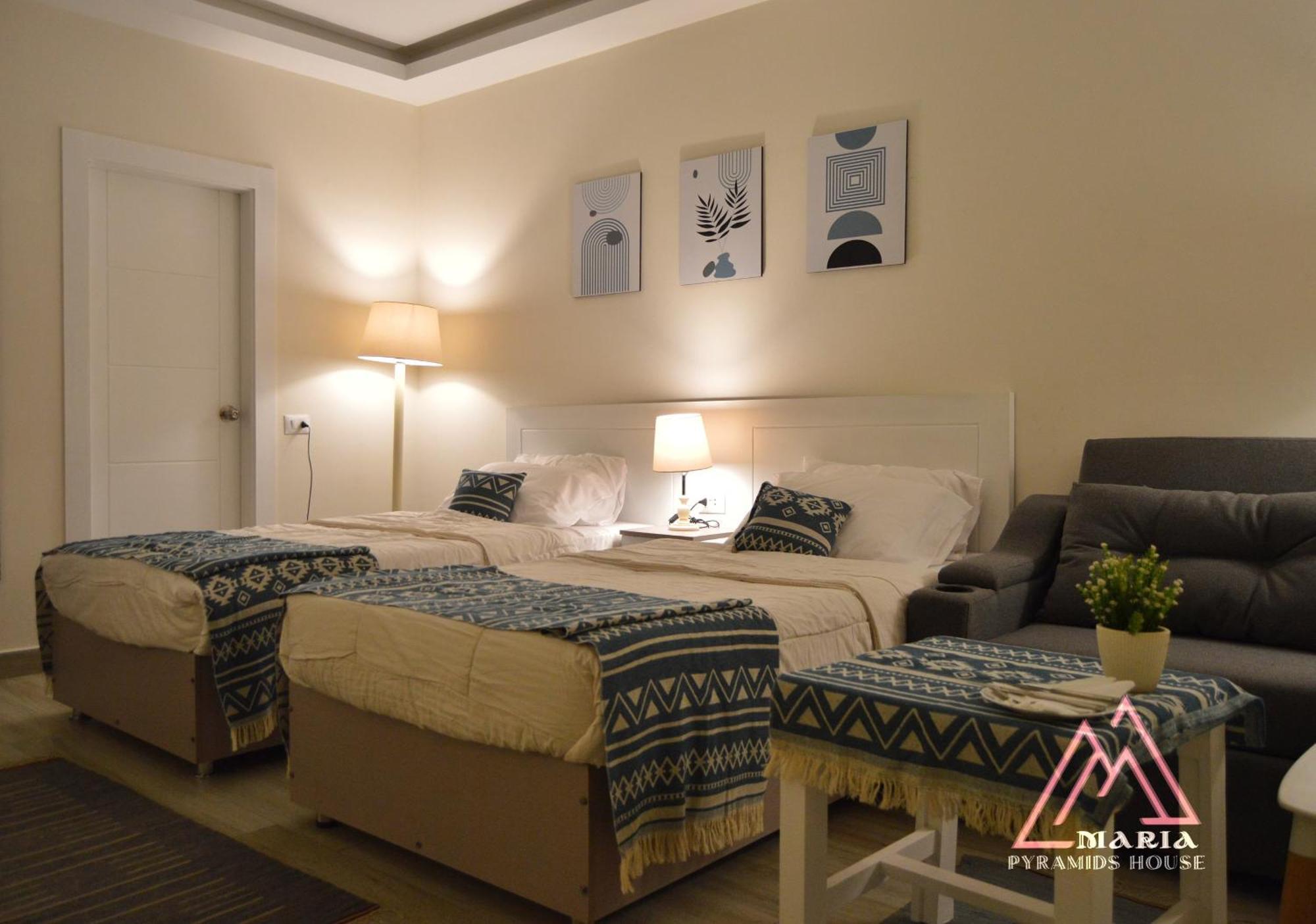 Hotel Maria Pyramids House Kafret el-Gabal Zewnętrze zdjęcie