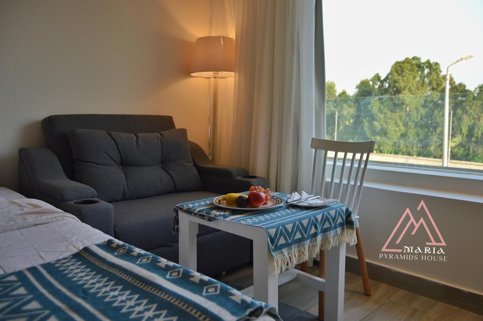 Hotel Maria Pyramids House Kafret el-Gabal Zewnętrze zdjęcie