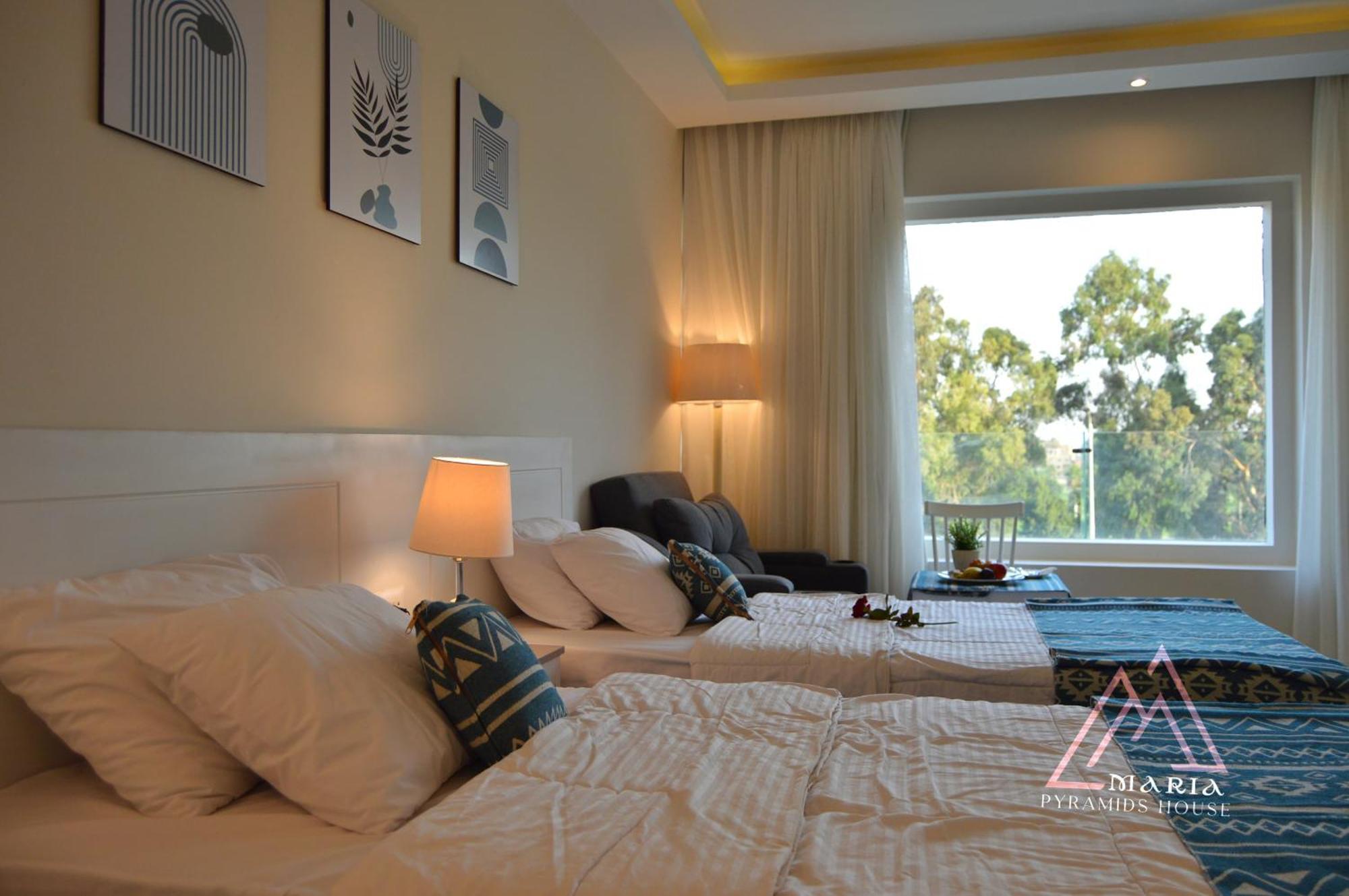 Hotel Maria Pyramids House Kafret el-Gabal Zewnętrze zdjęcie