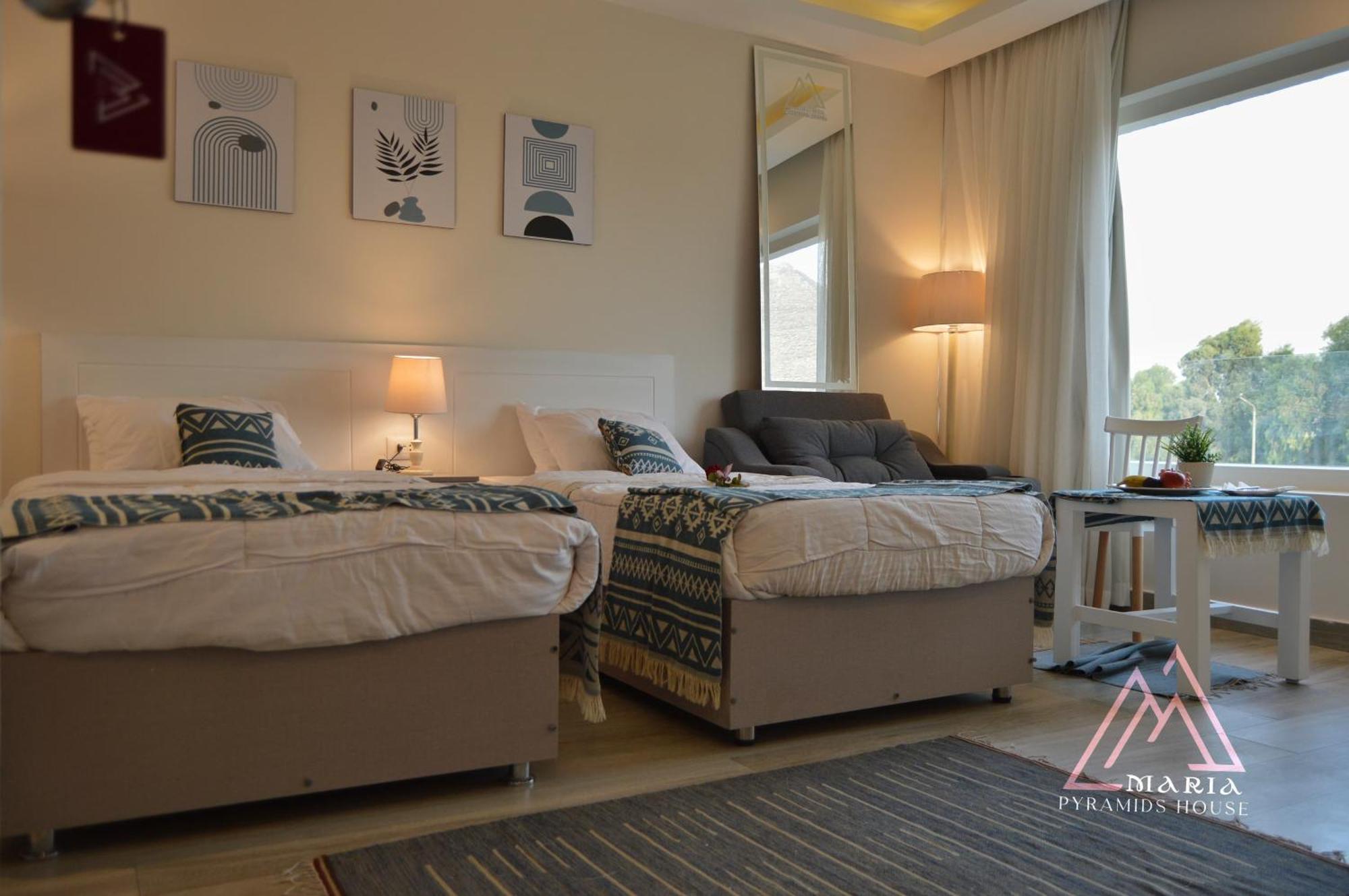 Hotel Maria Pyramids House Kafret el-Gabal Zewnętrze zdjęcie