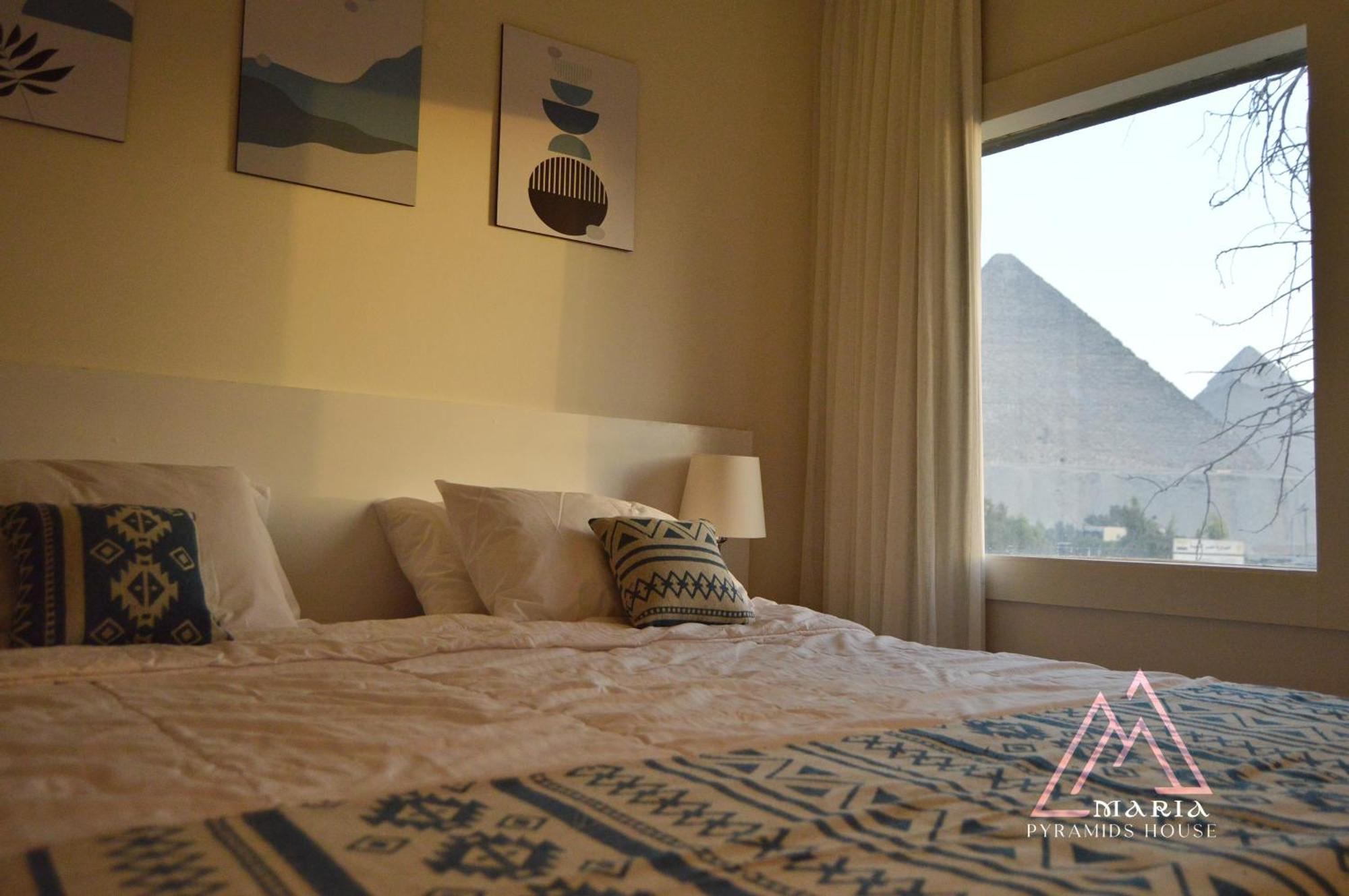 Hotel Maria Pyramids House Kafret el-Gabal Zewnętrze zdjęcie