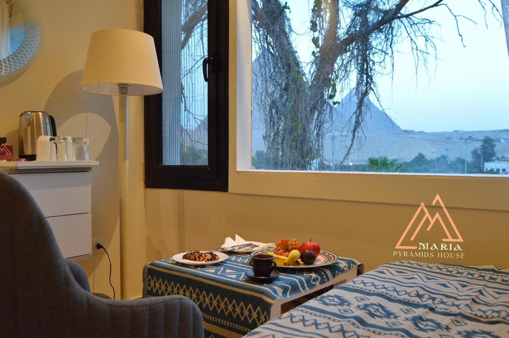 Hotel Maria Pyramids House Kafret el-Gabal Zewnętrze zdjęcie